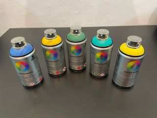 5 Botes Spray Montana Al Agua