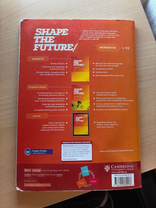 Shape the Future WORKBOOK 2 Bachillerato
