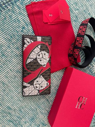 Cartera Carolina Herrera Dobladada CH