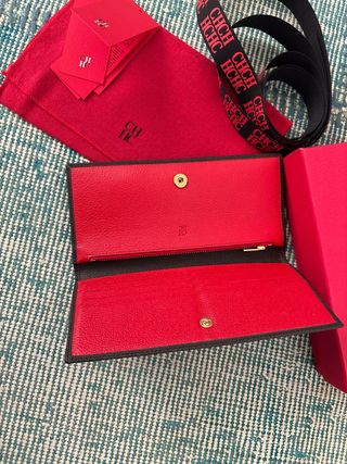 Cartera Carolina Herrera Dobladada CH