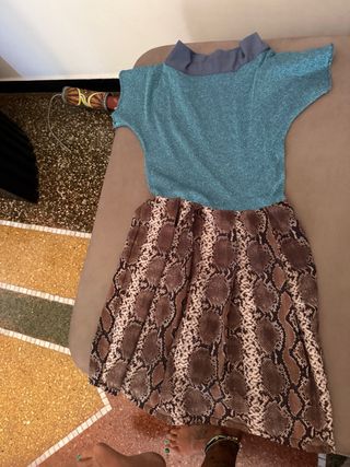 Vestito sartoriale Italo Ibiza bambina anni 6/7 