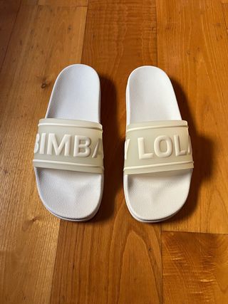Chanclas Bimba y Lola Blancas