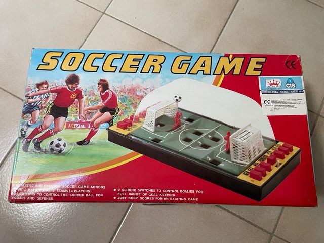Gioco da tavolo calcio vintage