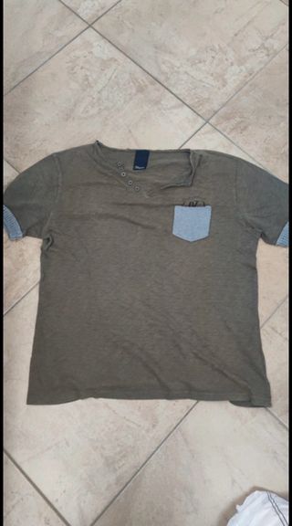 Maglia uomo verde oliva