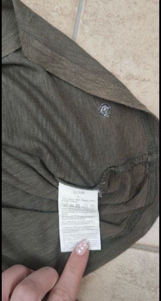 Maglia uomo verde oliva