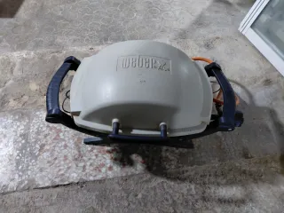 Barbacoa Gas Weber Portátil Beige