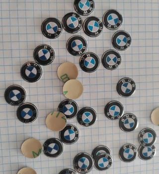 2 Emblema Llave BMW