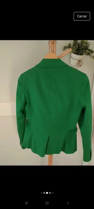 Chaqueta Cortefiel verde