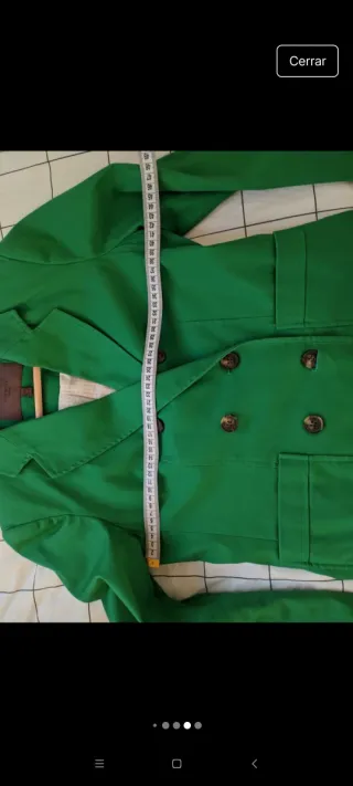 Chaqueta Cortefiel verde