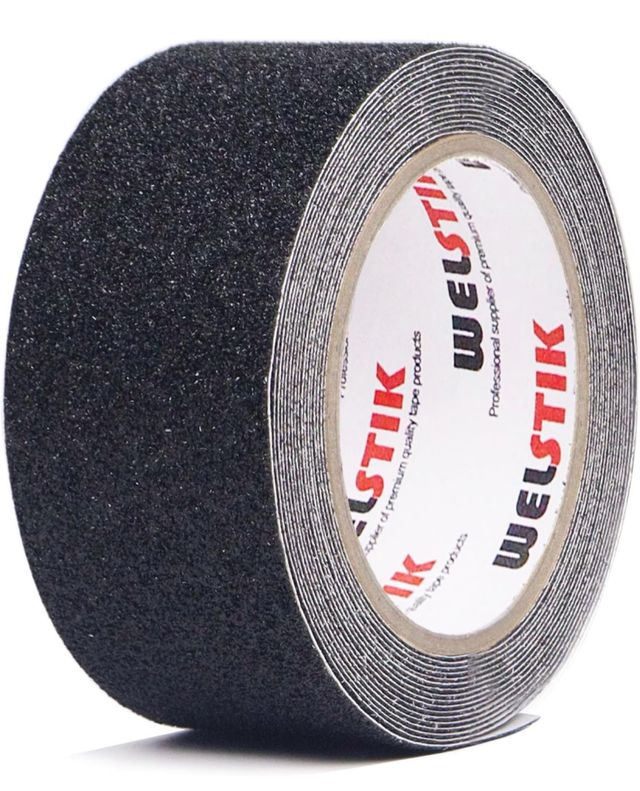 Nastro adesivo antiscivolo nero 5 cm x 5 m