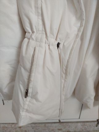 Chaquetón mujer blanco