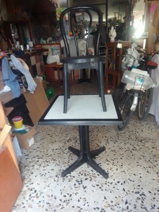 70 Sillas Resina + 17 Mesas