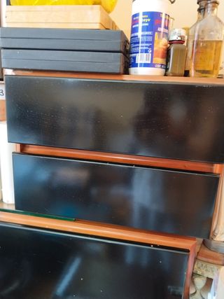 Mueble puertas de cristal