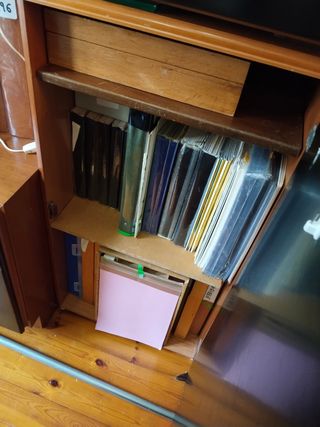 Mueble puertas de cristal