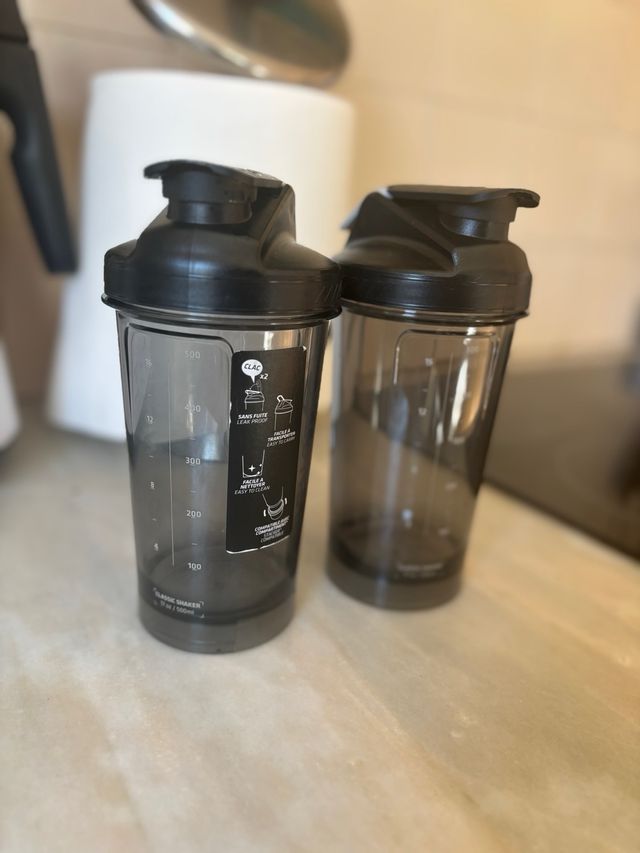 2 shaker Decathlon 500 ml