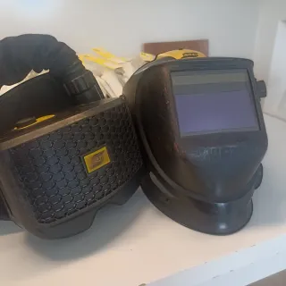 Pantalla Soldar Esab G40 Air. Adaptada automática.
