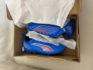 Zapatillas / botas Fútbol Niños Azul talla 34,5