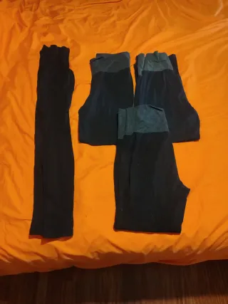 Lote 4 pantalones deportivos Premamá o Embarazo