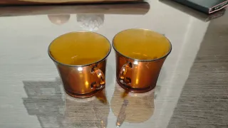 Tazas Duralex Vidrio Ámbar