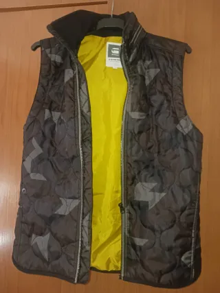 Chaleco G-Star RAW Marrón y Gris