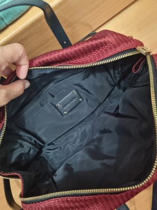 Bolso Bimba y Lola Rojo y Dorado