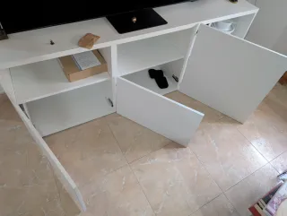 Mueble TV Besta Ikea Blanco