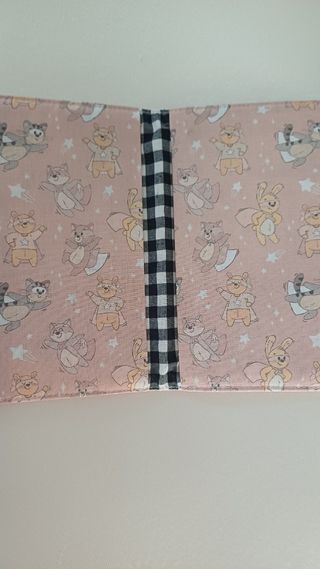 Funda cartilla veterinaria animalitos