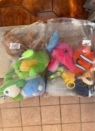 Lotto 10 Pupazzi Misti - Morbidi e in Plastica