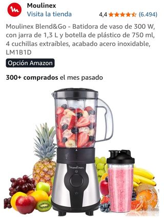 Batidora Moulinex Blender Nomade