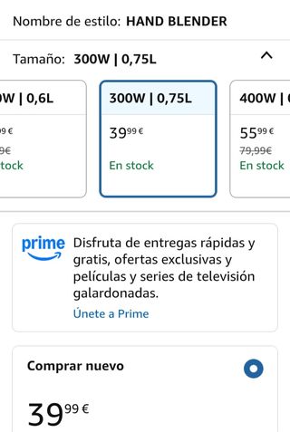 Batidora Moulinex Blender Nomade