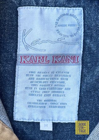 Chaqueta Vaquera Karl Kani Vintage 90s