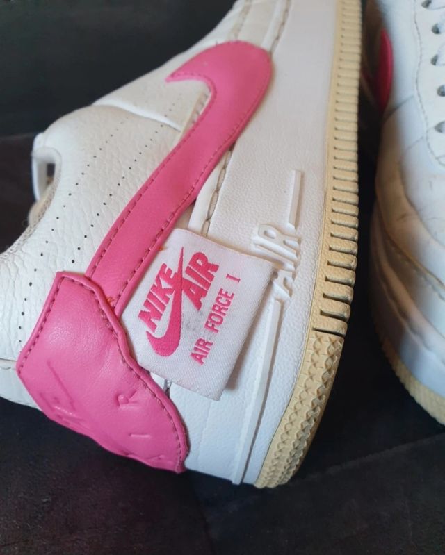 Nike Air Force 1 Rosa e Bianche