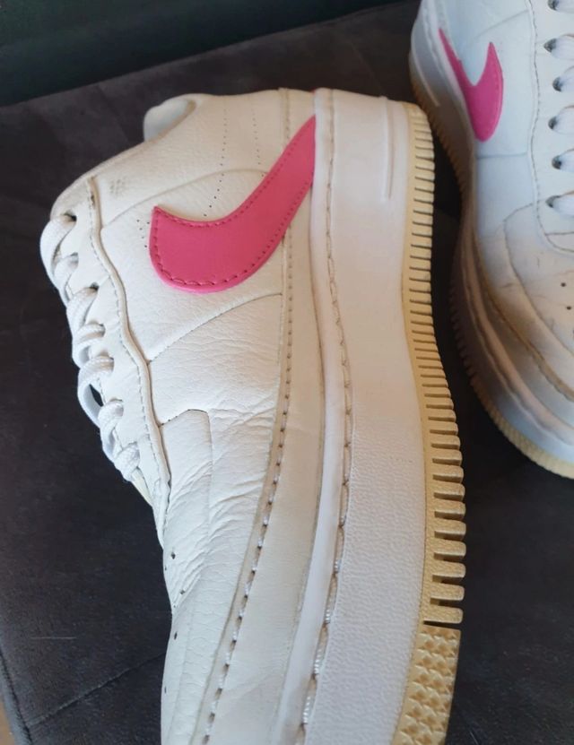 Nike Air Force 1 Rosa e Bianche
