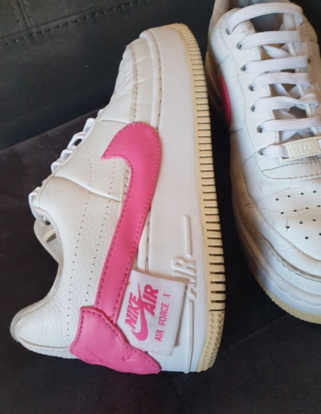 Nike Air Force 1 Rosa e Bianche