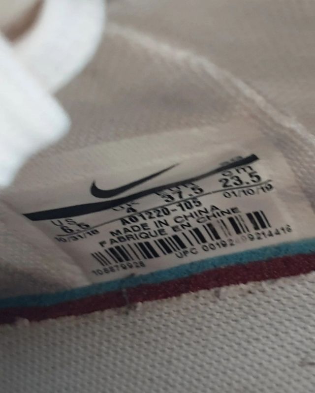 Nike Air Force 1 Rosa e Bianche