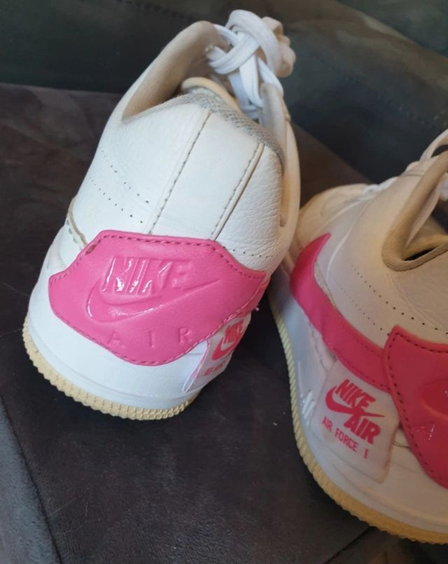 Nike Air Force 1 Rosa e Bianche