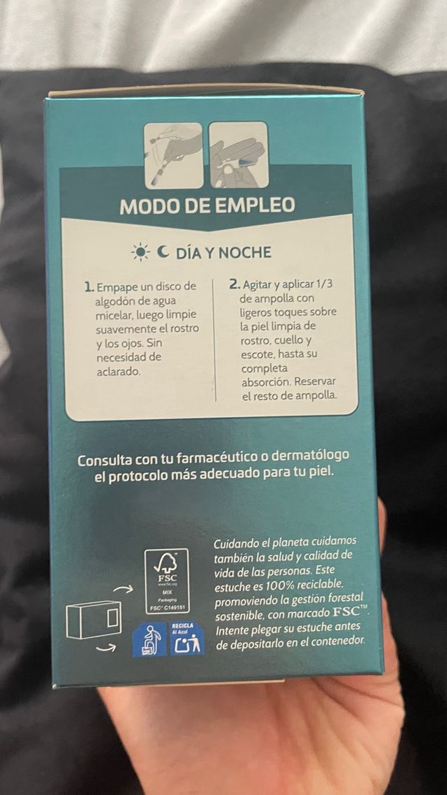 Endocare Tensage Ampollas + Regalo Agua Micelar