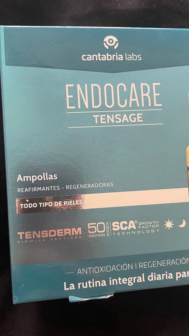 Endocare Tensage Ampollas + Regalo Agua Micelar