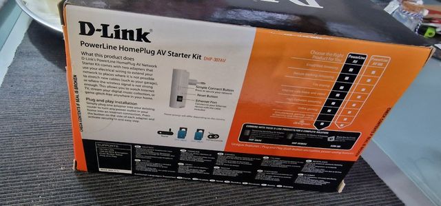 D-Link Powerline HomePlug AV Starter Kit