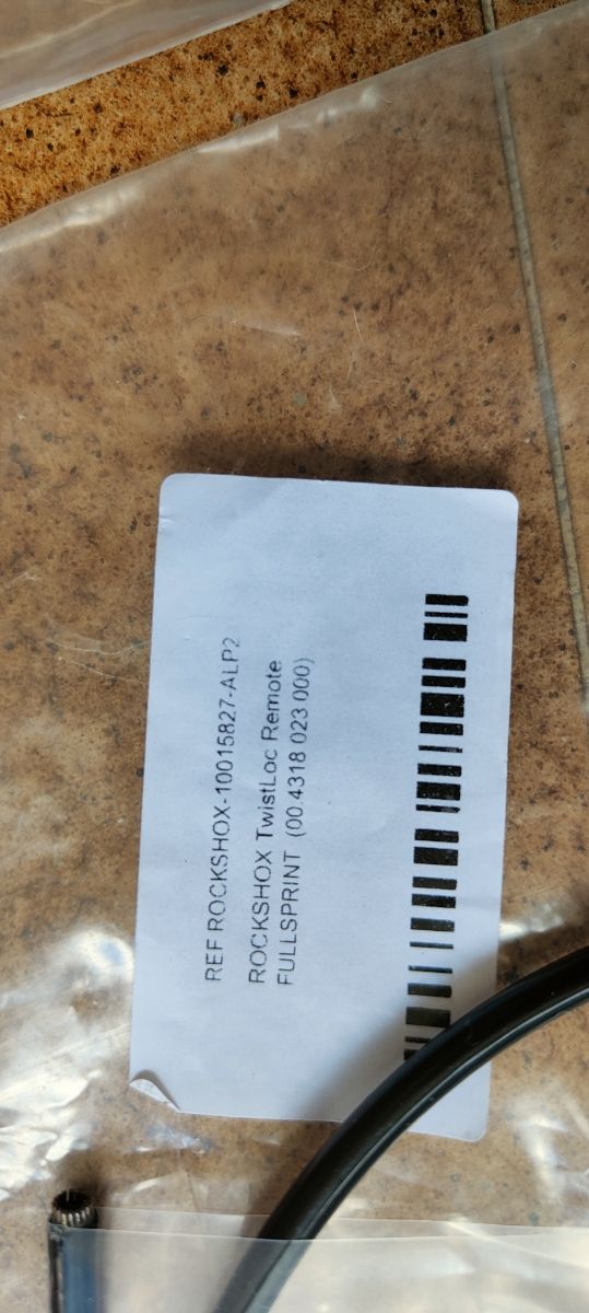 MANDO BLOQUEO ROCK SHOX TWISLOCK. 2 POSICIONES.