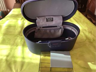 Beauty case rigido Samsonite blu scuro