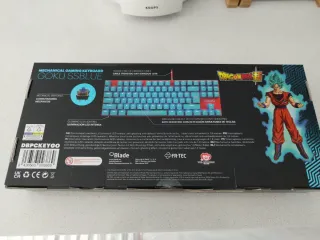 Teclado Gaming FR-TEC Dragon Ball Goku SSBLUE