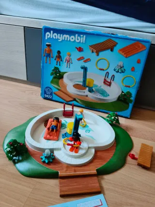 Playmobil Piscina Family Fun con bomba