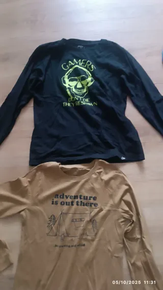 Camiseta niño talla 12
