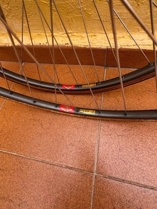 Ruedas Campagnolo Super Record Mavic GP4