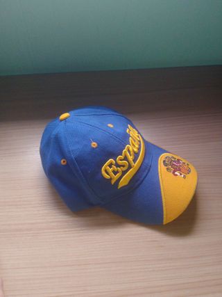 Gorra España azul y amarilla
