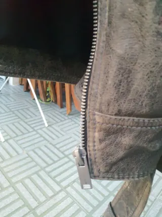 Chaqueta Zara simil cuero
