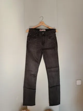 Levis 512 Slim Taper Jeans Gris Talla 16