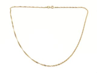 cadena oro 18k 20cm