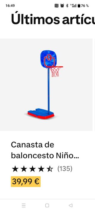 Canasta y Raquetas de tenis